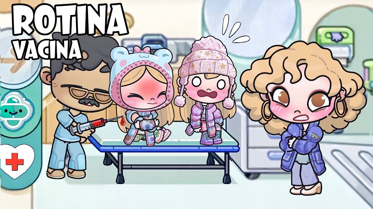 ROTINA DIA DE VACINA 😱💉 AVATAR WORLD ROTINAS E HISTÓRIAS PAZU 