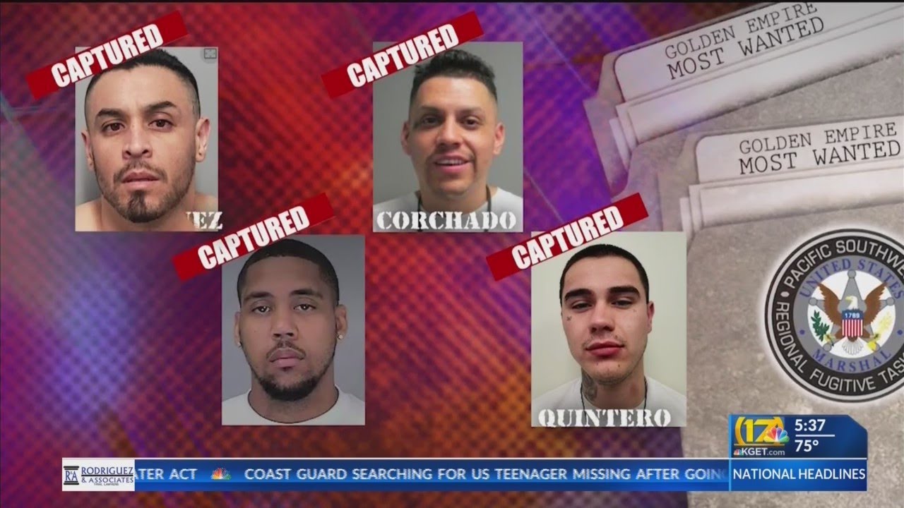 4 fugitives recently featured on 'Most Wanted' arrested: US Marshals