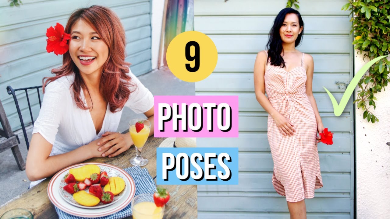 How to Pose Like a Model! 9 Photography Tricks and Hacks!