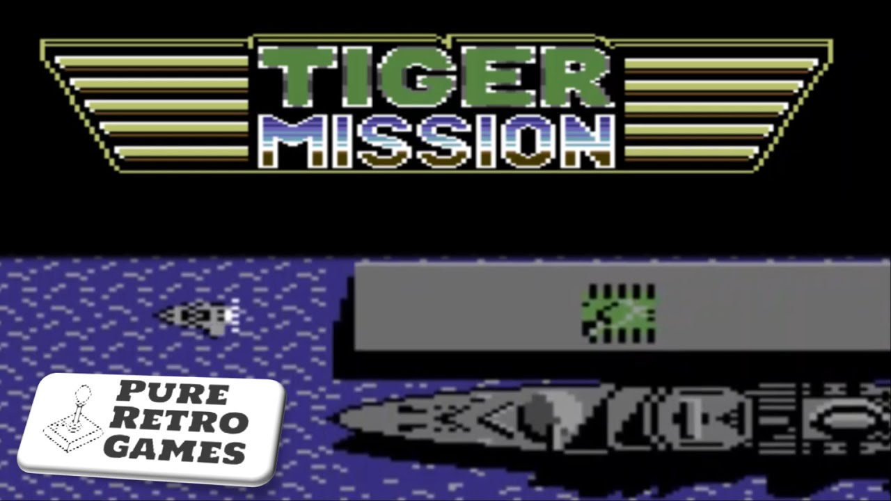 Tiger Mission - Commodore 64 [1987] - Level 1+2 AND Sneak Peek of Level 3+4