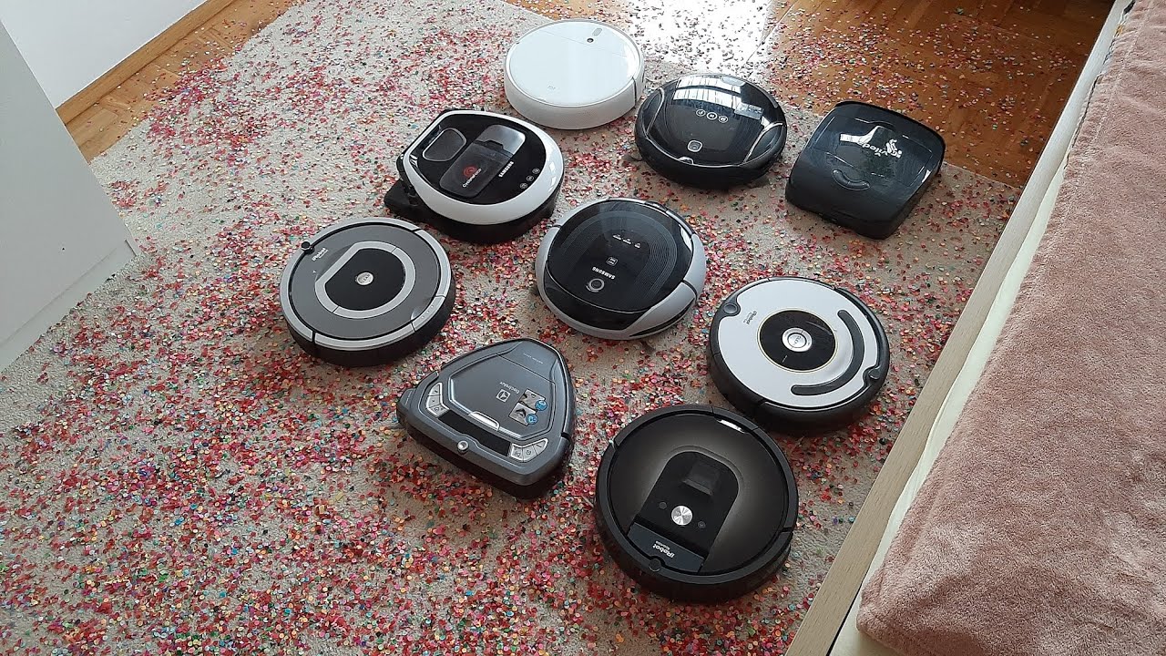 RoboVac Party#3: Roomba, Samsung, Xiaomi, Electrolux, Vileda | TONS of confetti mess!! Vol.2  🥳  🥳🎊🎉