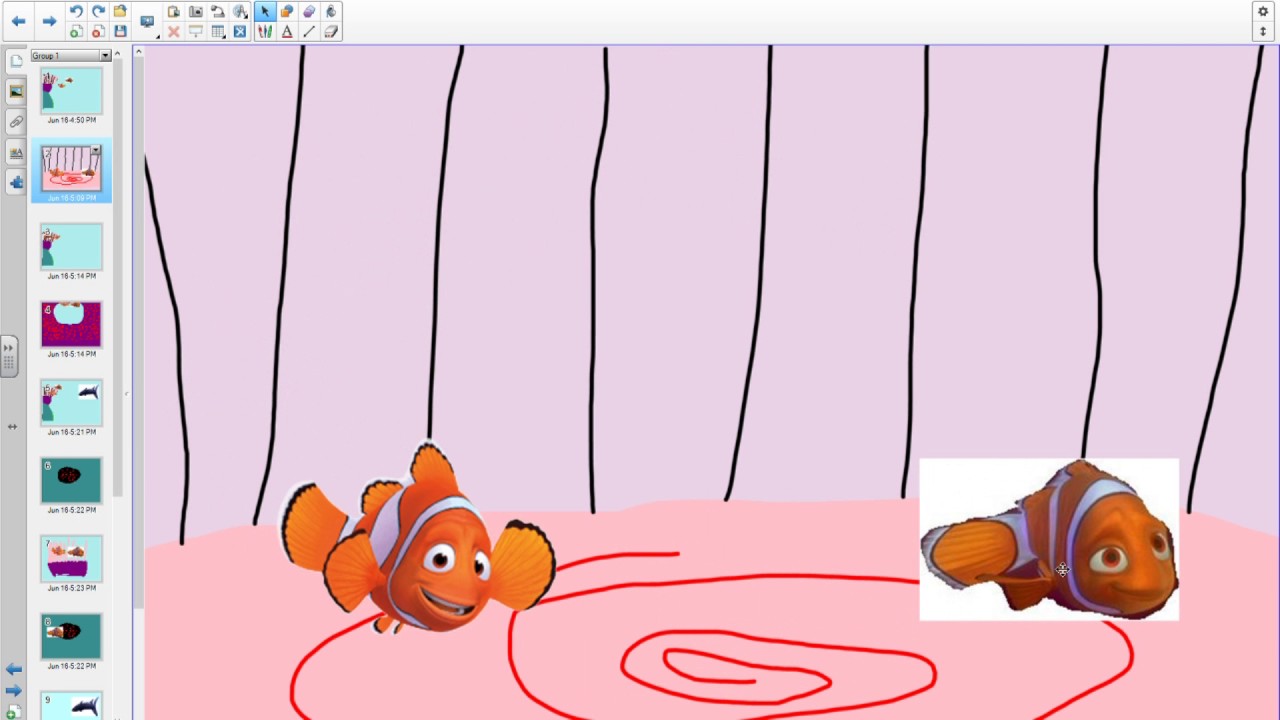 Finding Nemo Barracuda