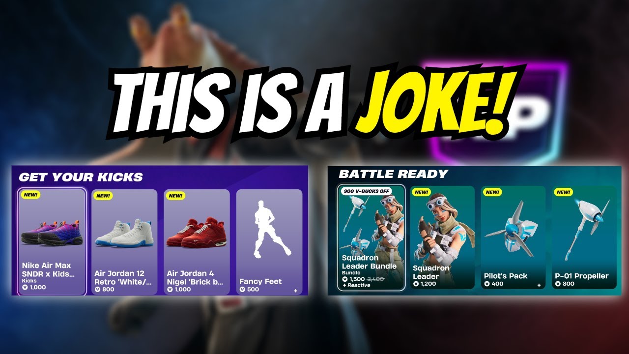 Why The Fortnite Item Shop Is Getting Worse!