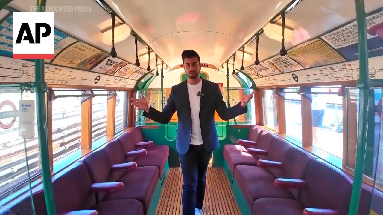 A 1930s tube train is back in service at London Underground
