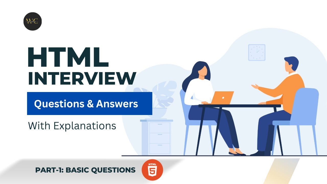 HTML Job Interview Questions With Answers | HTML Job Interview Preparation | WebCoding