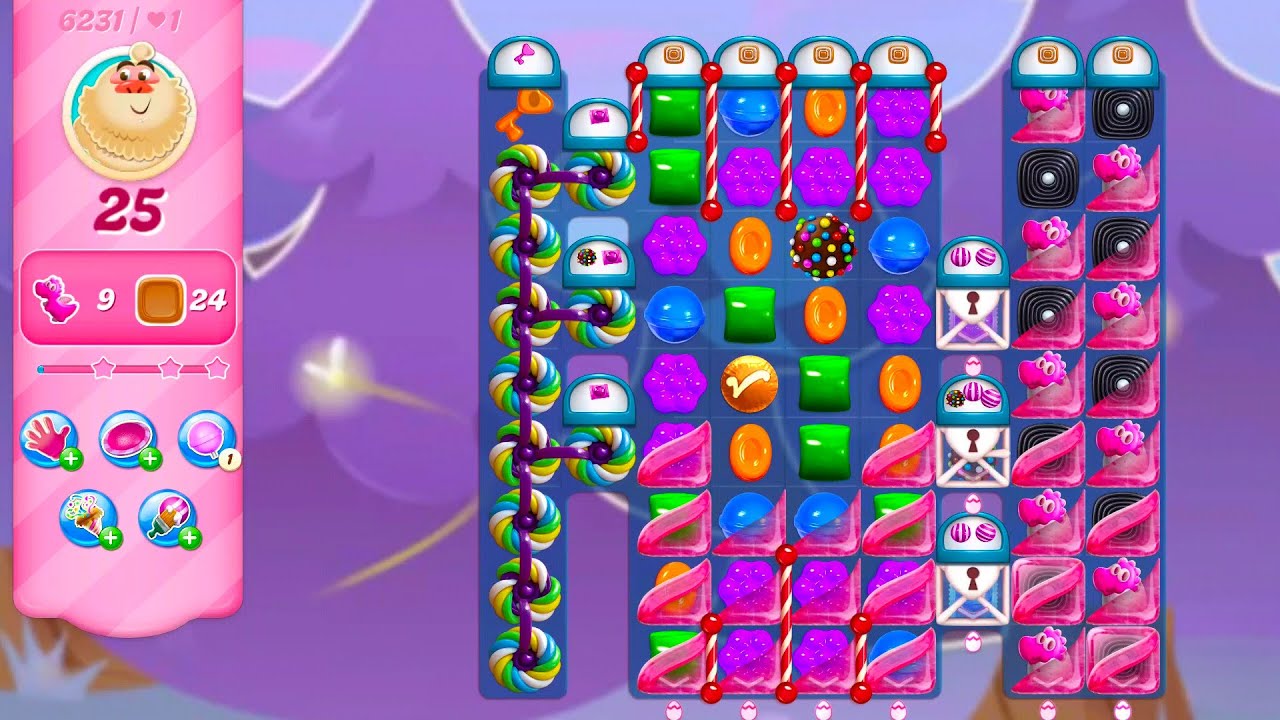 Candy Crush Saga Android Gameplay #194 Level 6231 - 6239