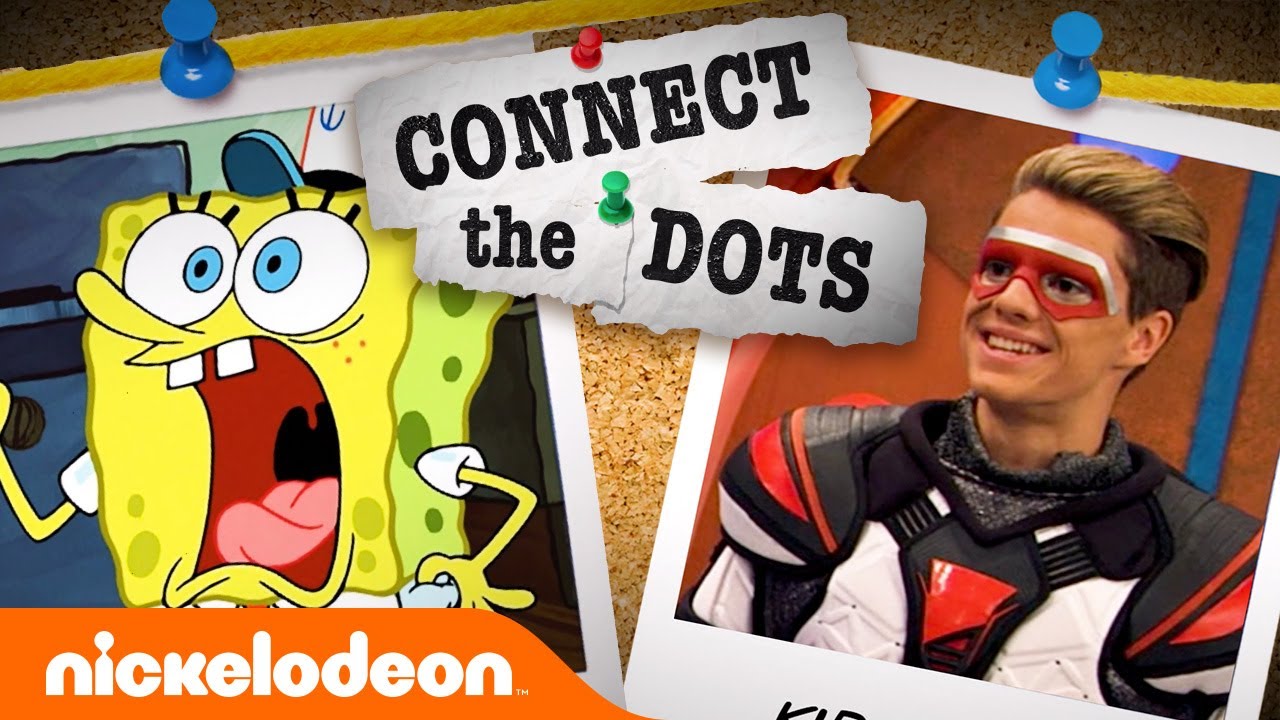 How to Get from SpongeBob ➡️ to Henry Danger! 🤔 Connect the Dots | Nick