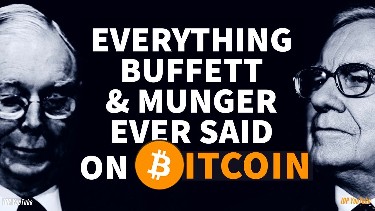 Everything Warren Buffett & Charlie Munger Ever Said on Bitcoin / Crypto / Cryptocurrency