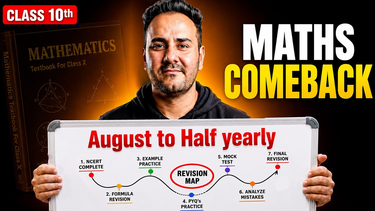 It's Time to Make a Comeback! | Class 10 Maths | Mid Term 2026