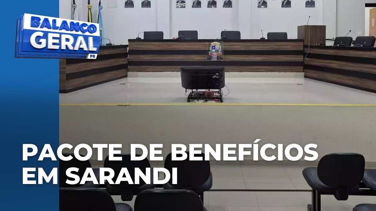 Projeto aprovado em Sarandi prevê aumento salarial e benefícios para Executivo e Legislativo
