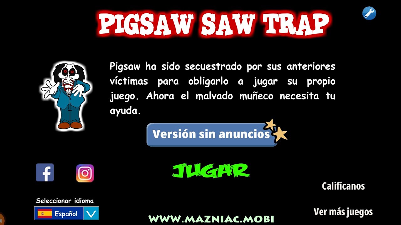 Pigsaw Saw Trap. Solución completa del juego.