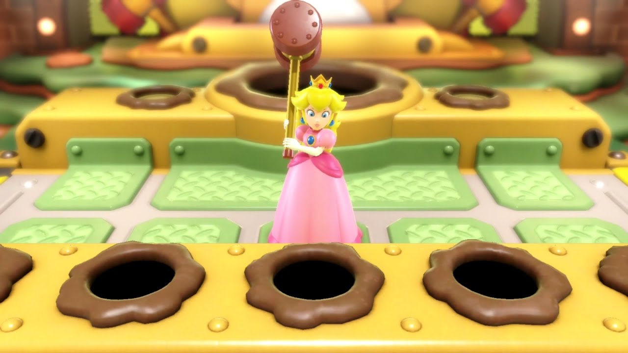 【マリオパーティ　ジャンボリー】ピーチ姫でプレイしたミニゲーム集です。