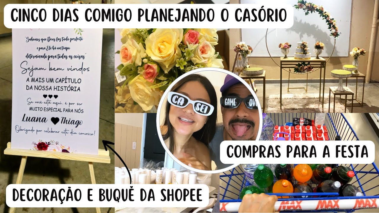 PREPARATIVOS PARA O CASAMENTO COM ORÇAMENTO BAIXO