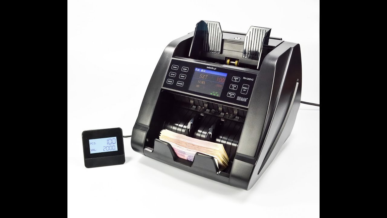 SELECTIC RH-250VC Wartościowa liczarka banknot&oacute;w Value Counter