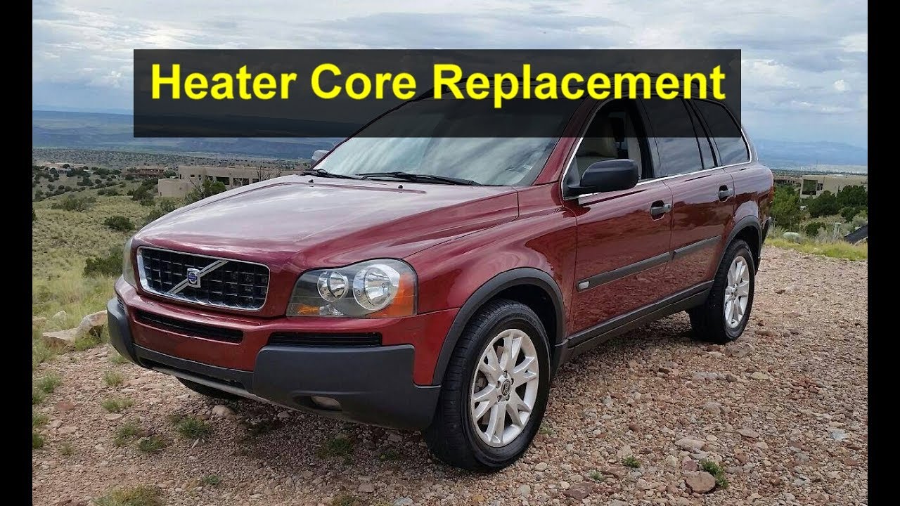 Heater core replacement on a Volvo XC90 P2 chasis. - VOTD