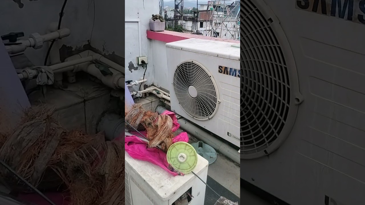 AC service technician video #ac  #acrepair #motivation #hvacservice #repair #acservice #electrician