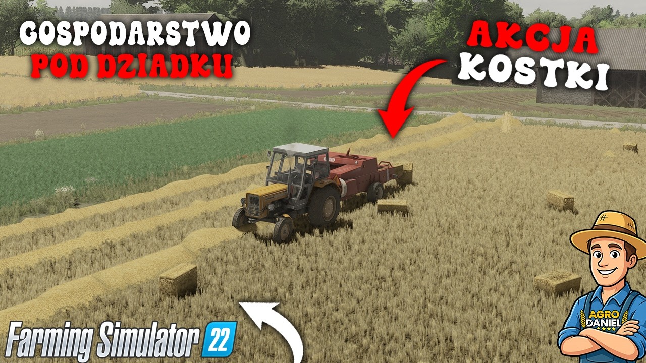 GOSPODARSTWO PO DZIADKU😍 odc 3Akcja kostki