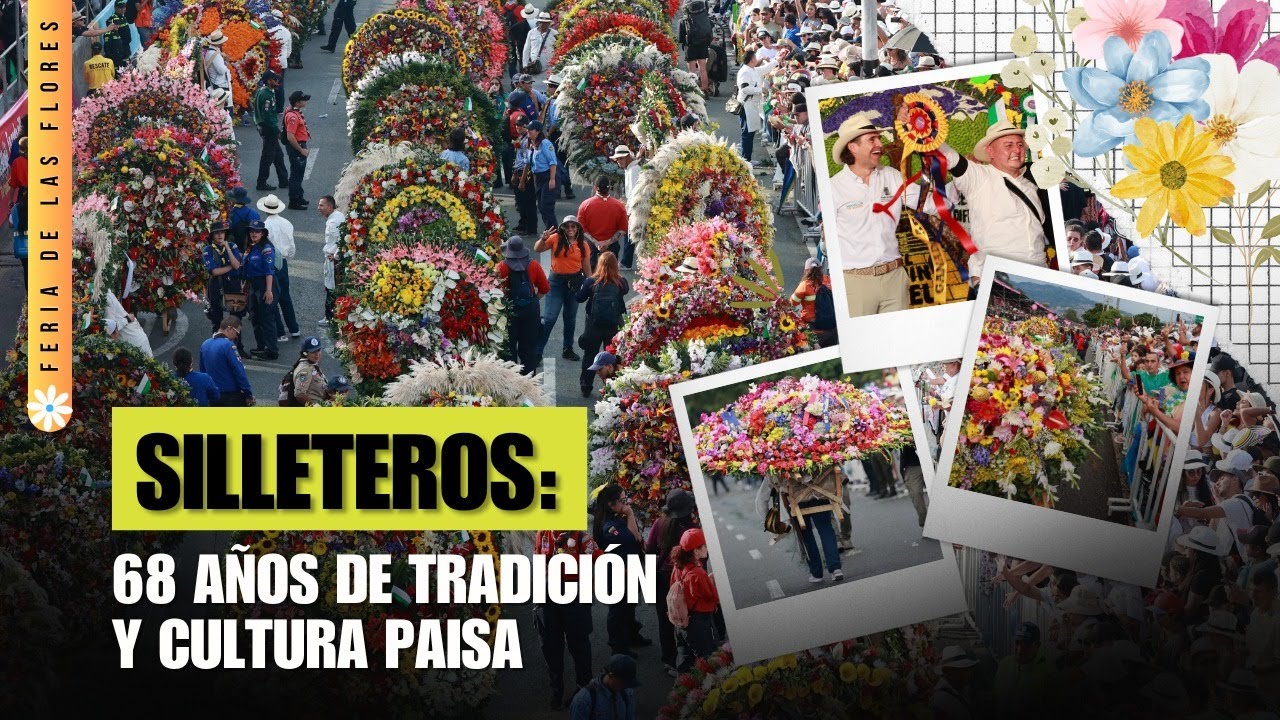 De Santa Elena para Medellín: el emotivo Desfile de Silleteros que mantiene viva la cultura paisa
