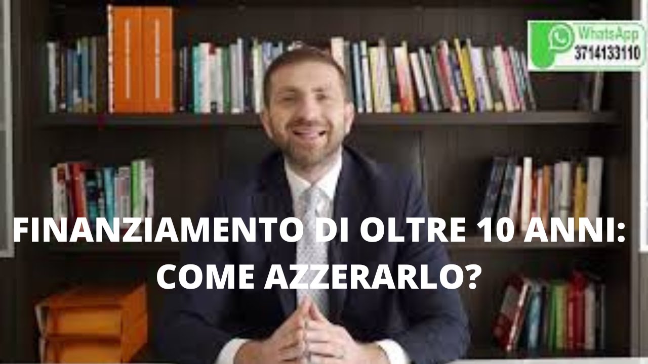 Finanziamento non pagato da 10 anni: come fare per azzerare il debito