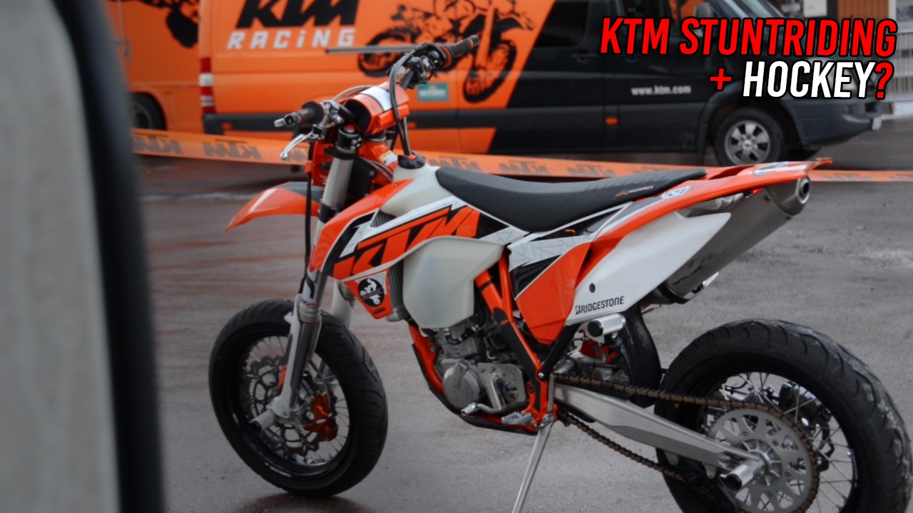 KTM stuntriding at HOCKEY arena [NTK EDIT] (Reupload)