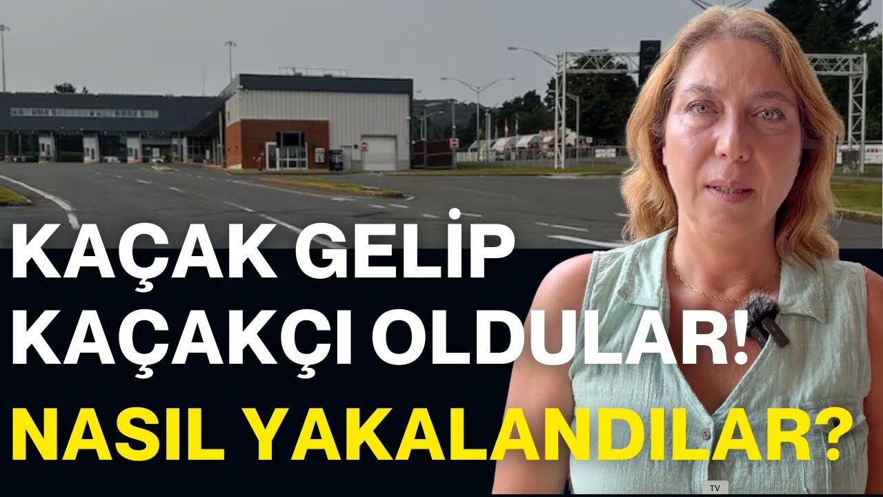 KANADA'DA SIĞINMACI OPERASYONU: 3 TÜRK 44 GÖÇMENİ KAÇIRIRKEN YAKALANDI!