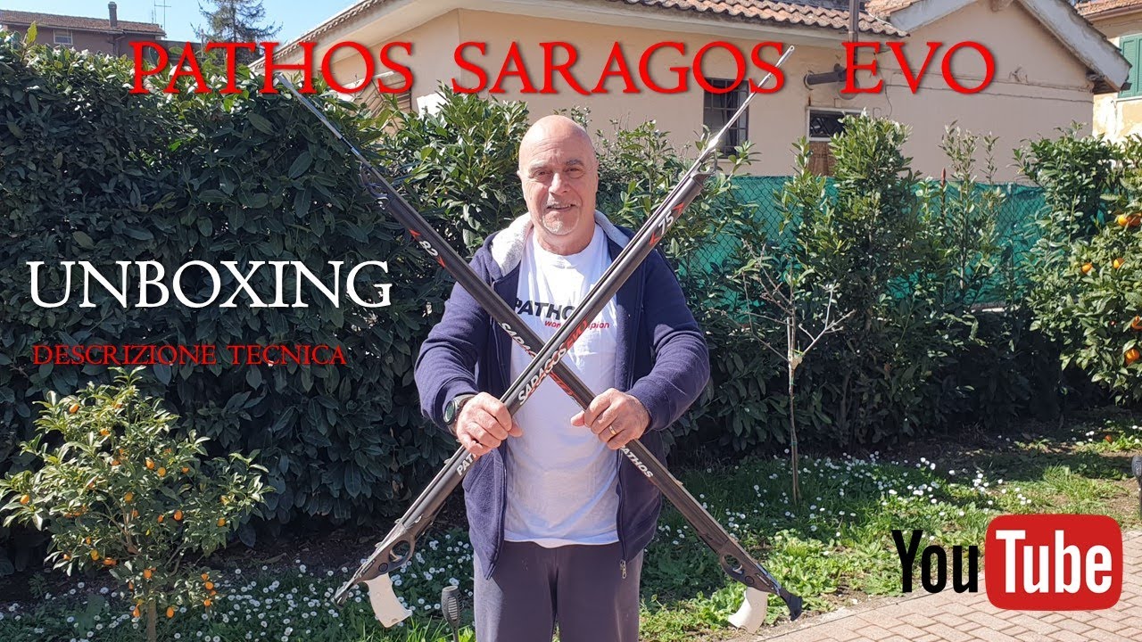 Pesca Sub | ARBALETE PATHOS Saragos EVO 75 e 82 unboxing e descrizione tecnica
