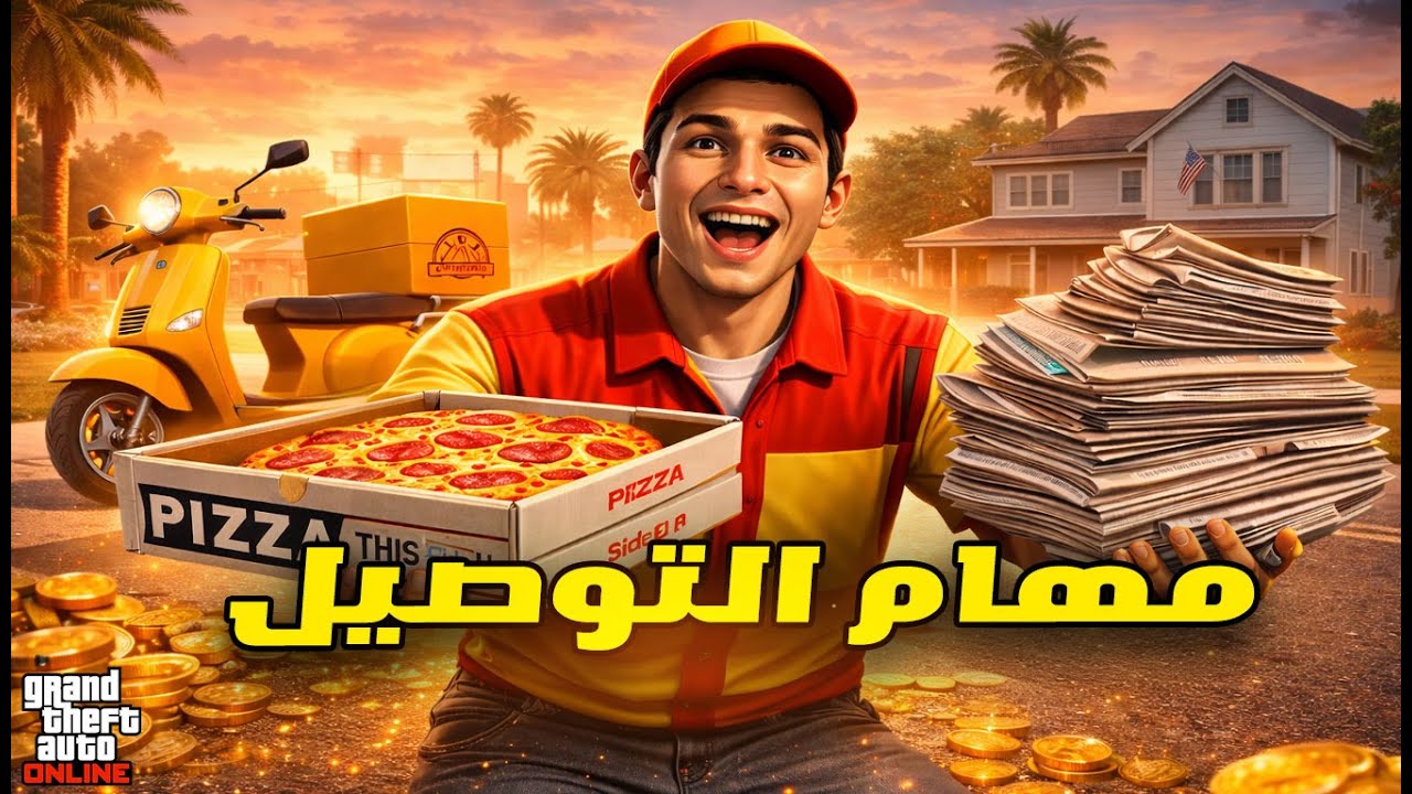 كيف تجيب 300,000$ في دقائق! 🍕 أرباح مهام البيتزا + سيارة الكازينو الأسطورية 🏎️