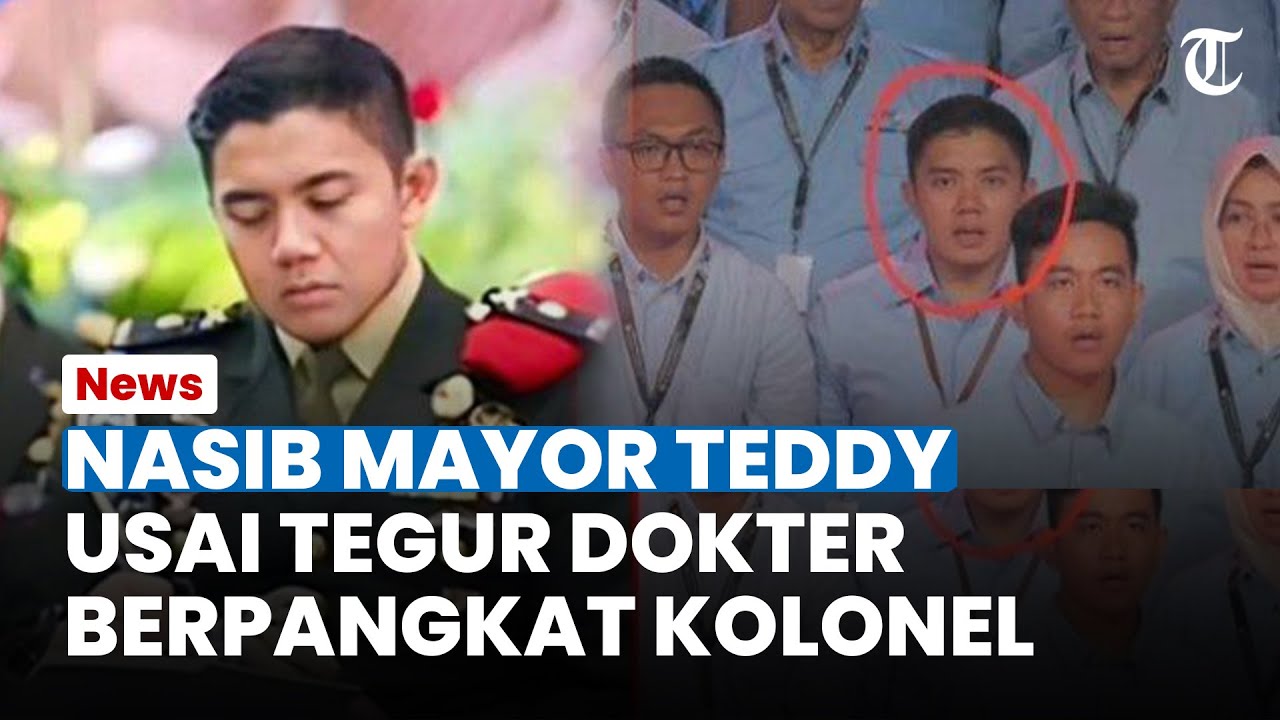 NASIB MAYOR TEDDY usai Viral gegara Tegur Dokter Berpangkat Kolonel, Kemhan Beri Jawaban