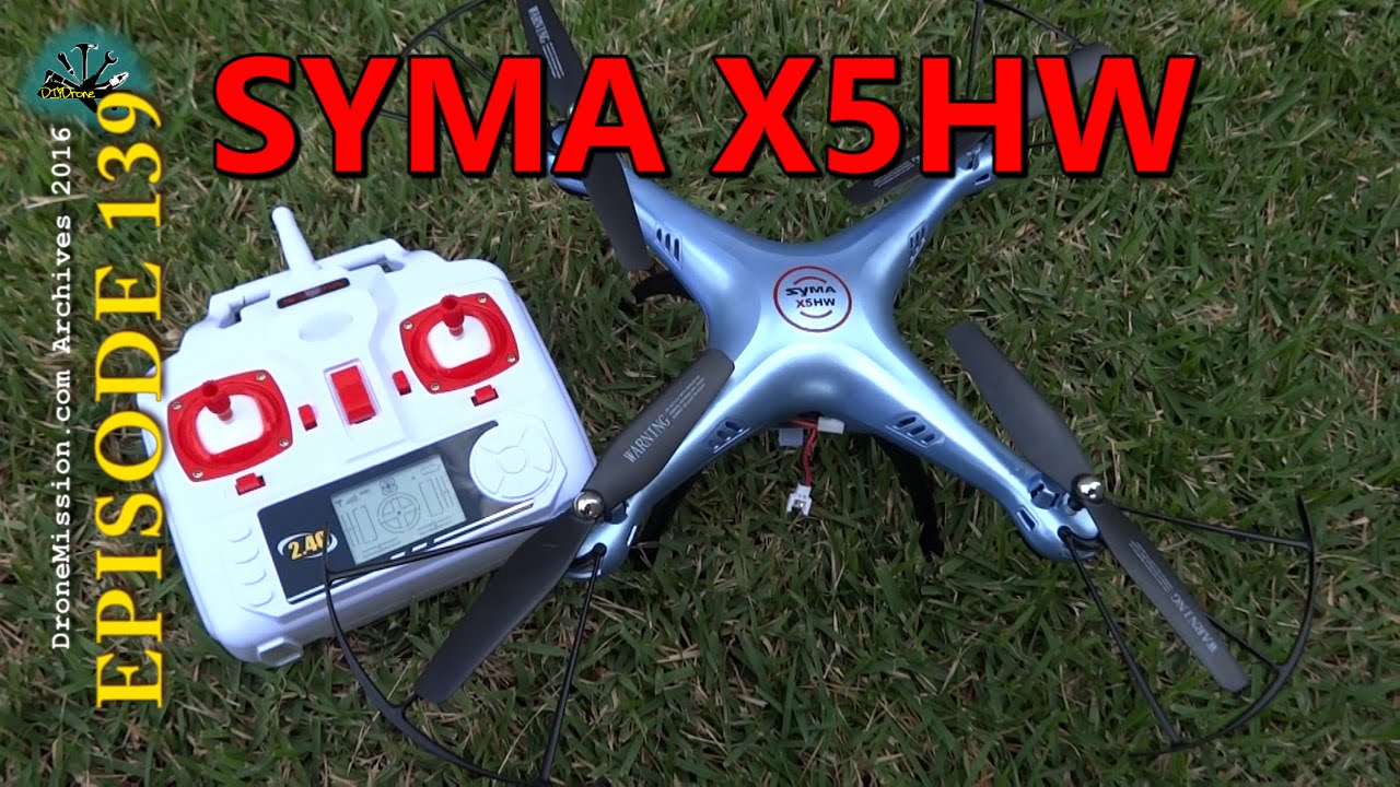 Syma X5HW hold that altitude! review unbox