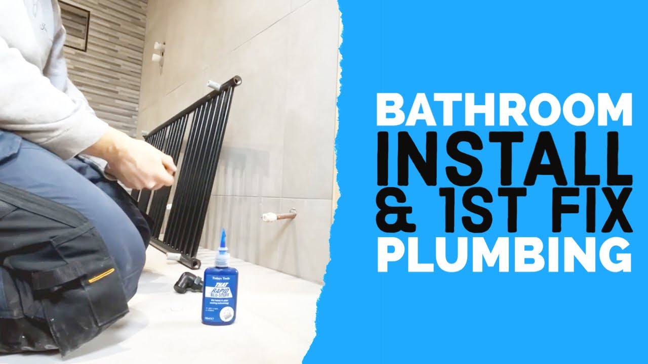 BATHROOM SECOND FIX FOR AKB & STARTING A EXTENSION 1st FIX || 060