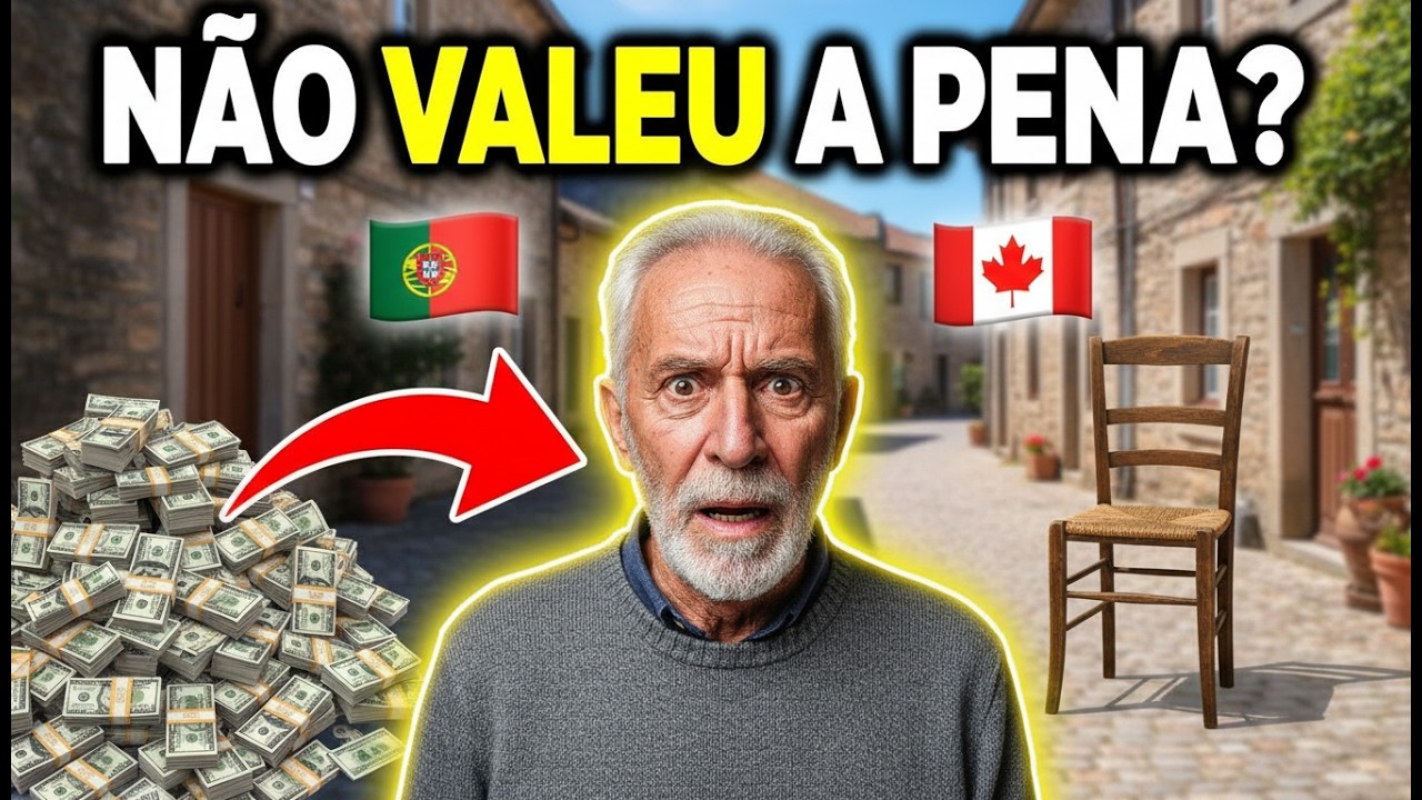 Voltei do Canadá aos 70 anos Foi o meu maior ERRO