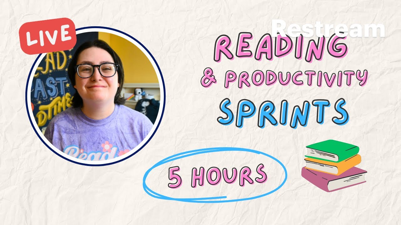 Live Productivity and Reading Sprints | 5 Hours of Sprints (Body Doubling)