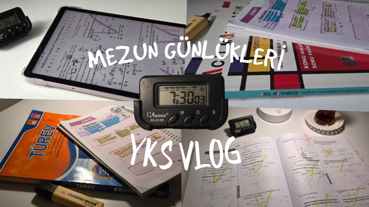 Mezun Günlükleri #1 | YKS VLOG