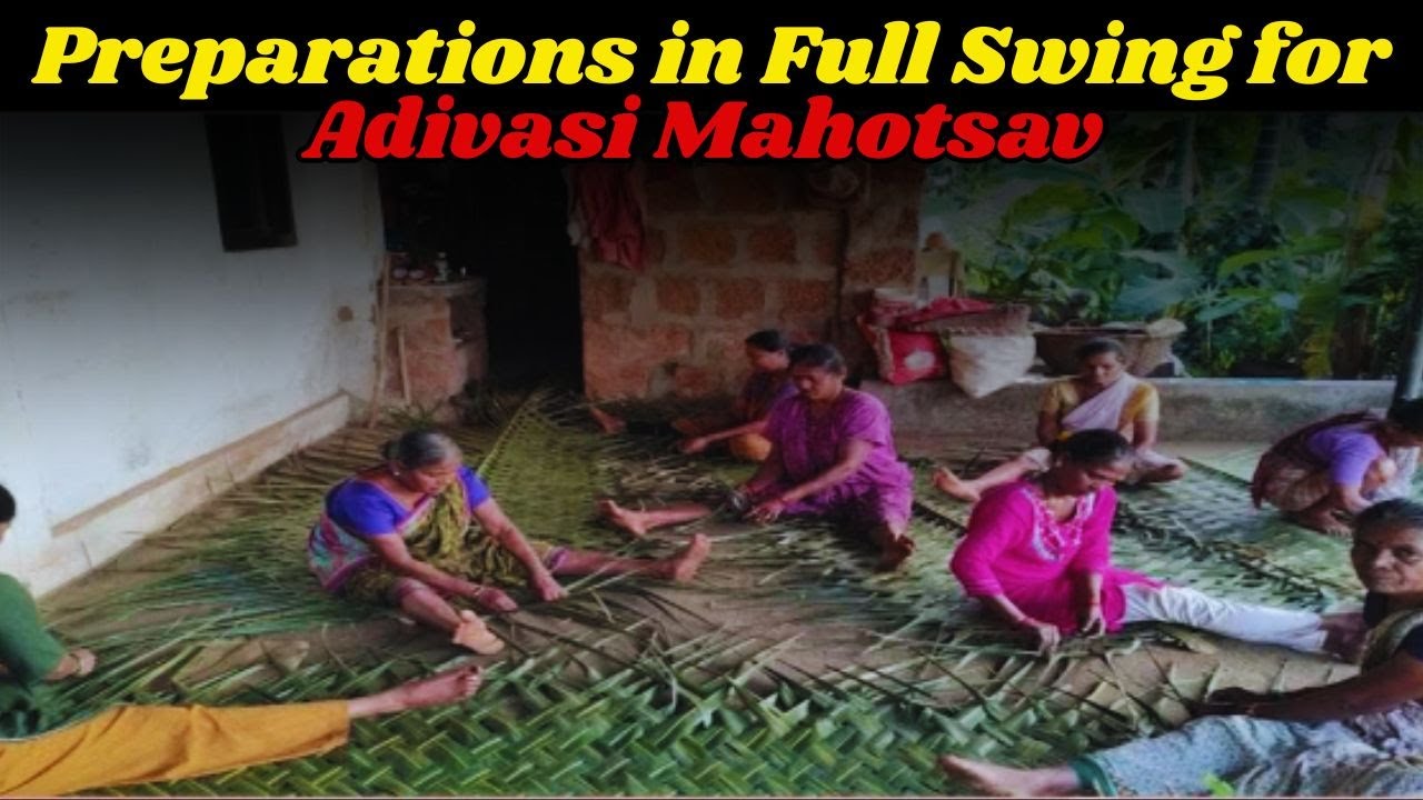 Preparations in Full Swing for Adivasi Mahotsav in Sanguem