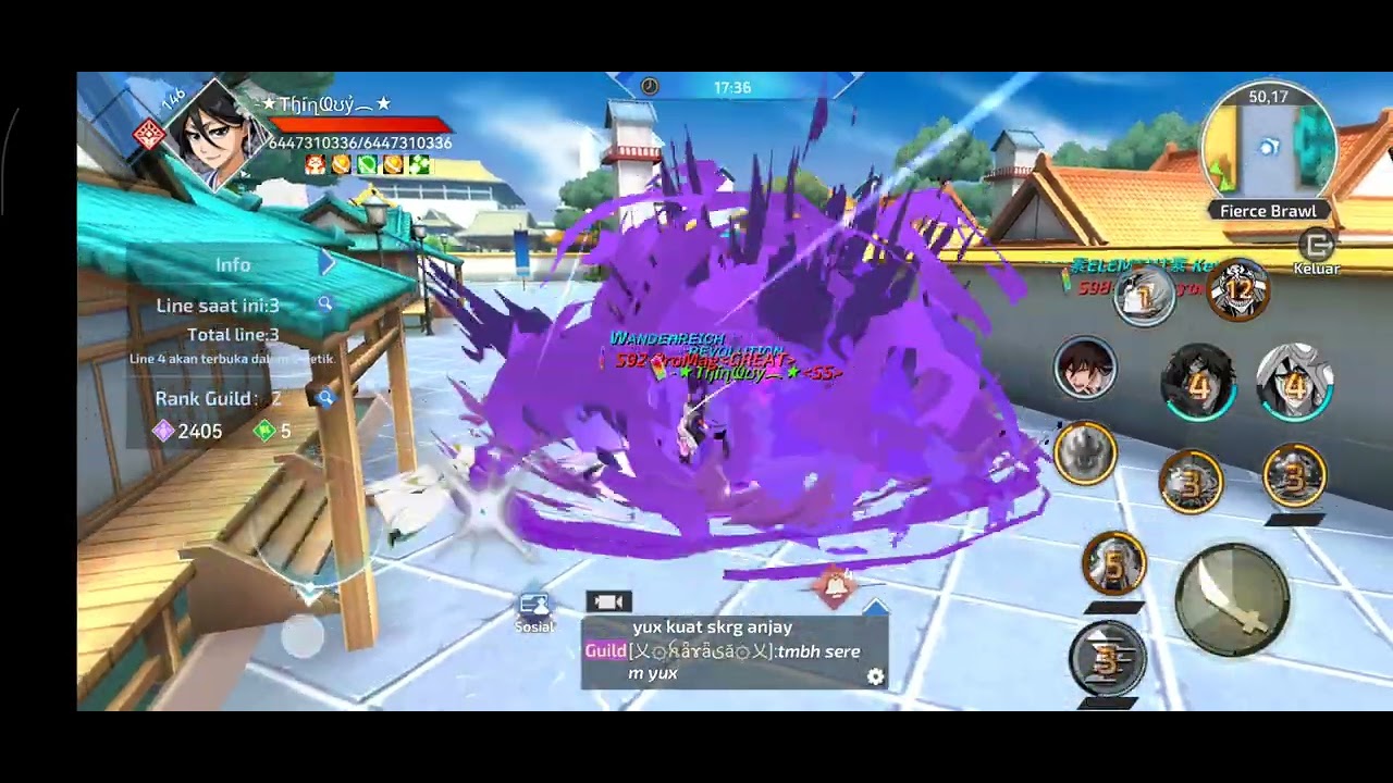 Guild War 28 feb 2026 id 17-19 (thinquy) | Bleach Mobile 3d