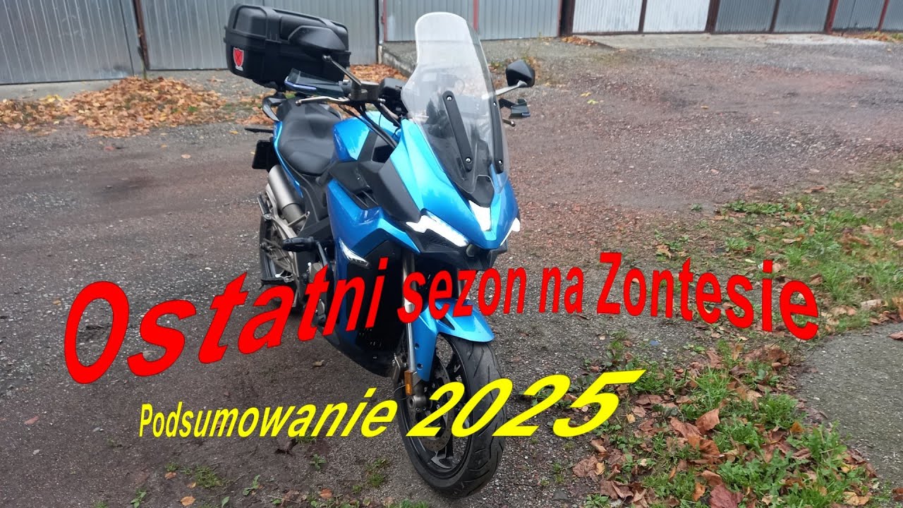 Ostatni sezon motocyklowy na Zontesie - podsumowanie 2025