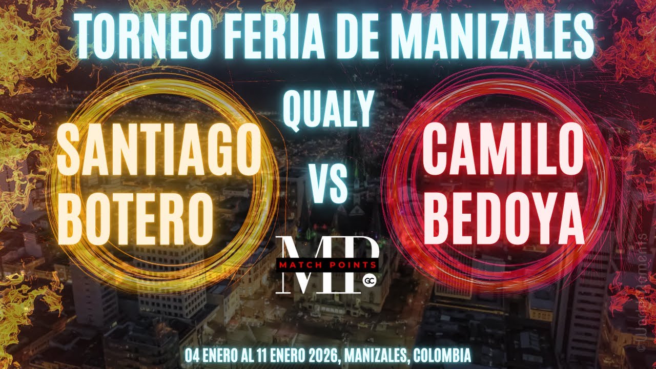 Torneo Feria De Manizales Qualy Santiago Ocampo vs Camilo Bedoya #billiards #matchpointsco