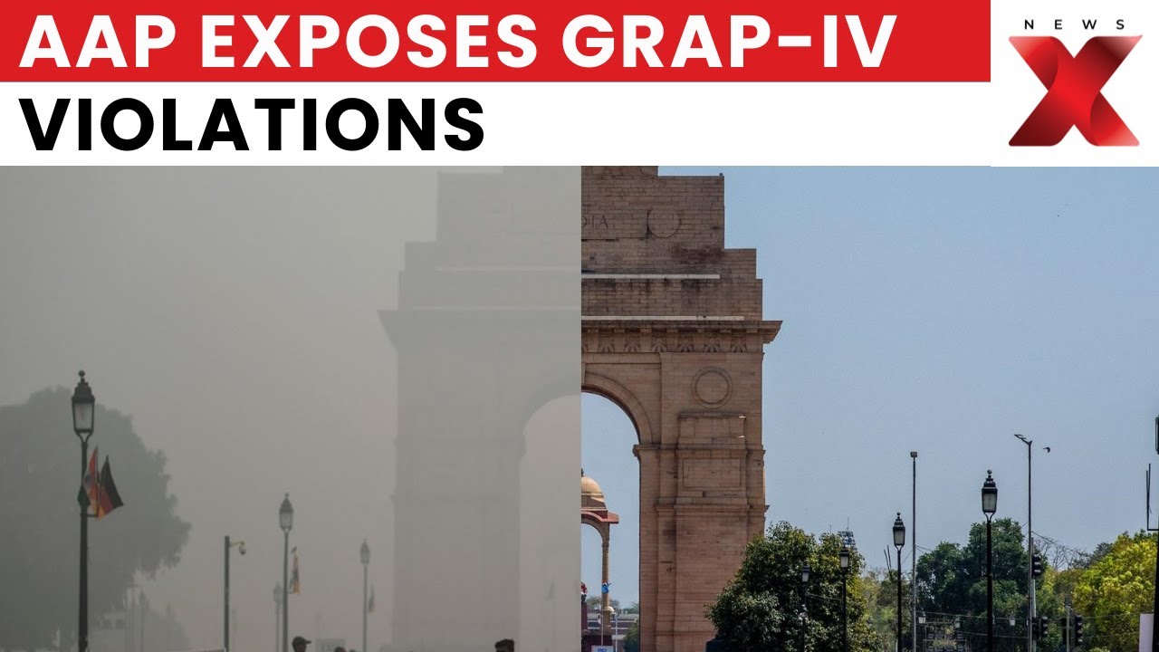 AAP Alleges GRAP-IV Violations: Illegal Brick Plant Smoke in Delhi STP Exposed