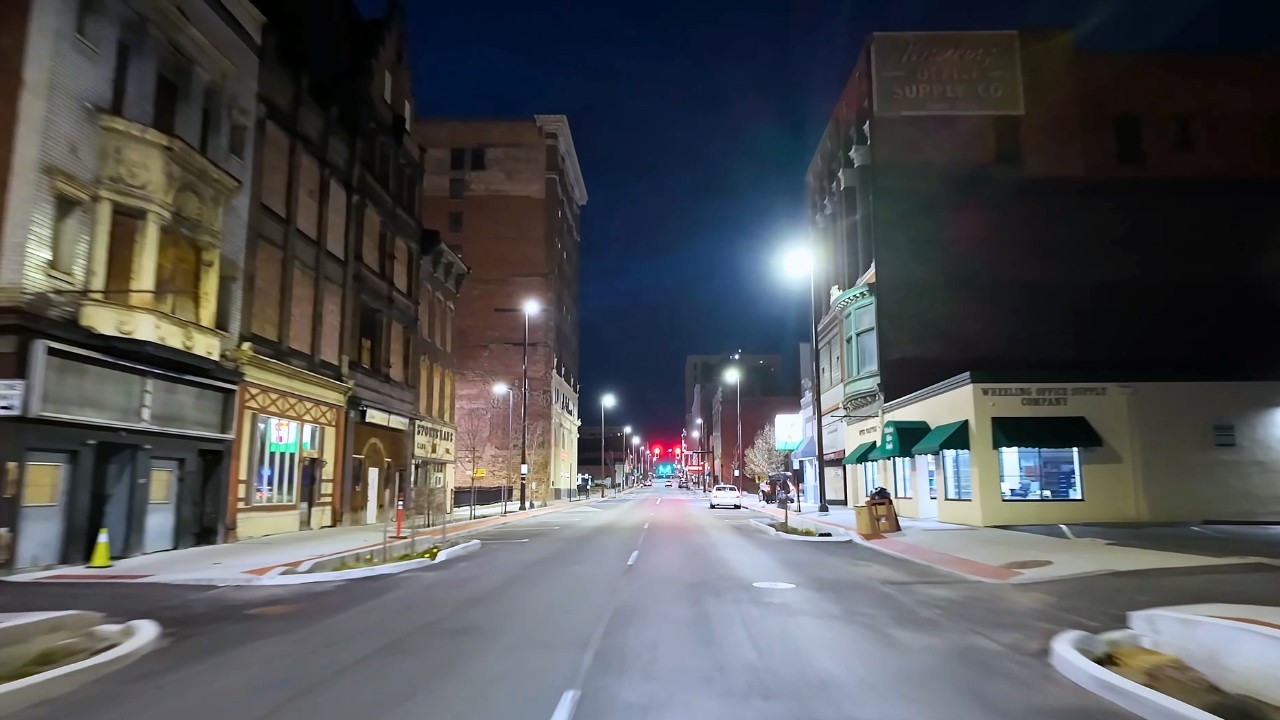 Wheeling West Virginia After Dark