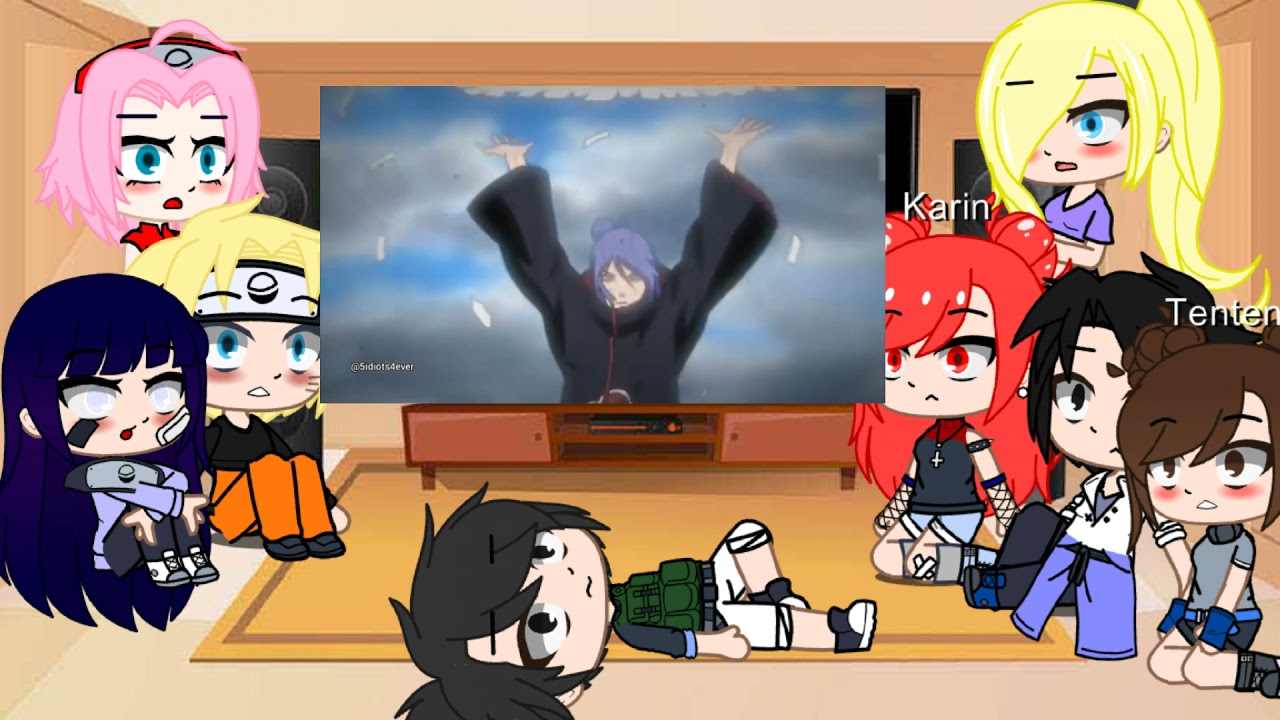 Naruto reagindo a amv das meninas {Naruto}sasusaku