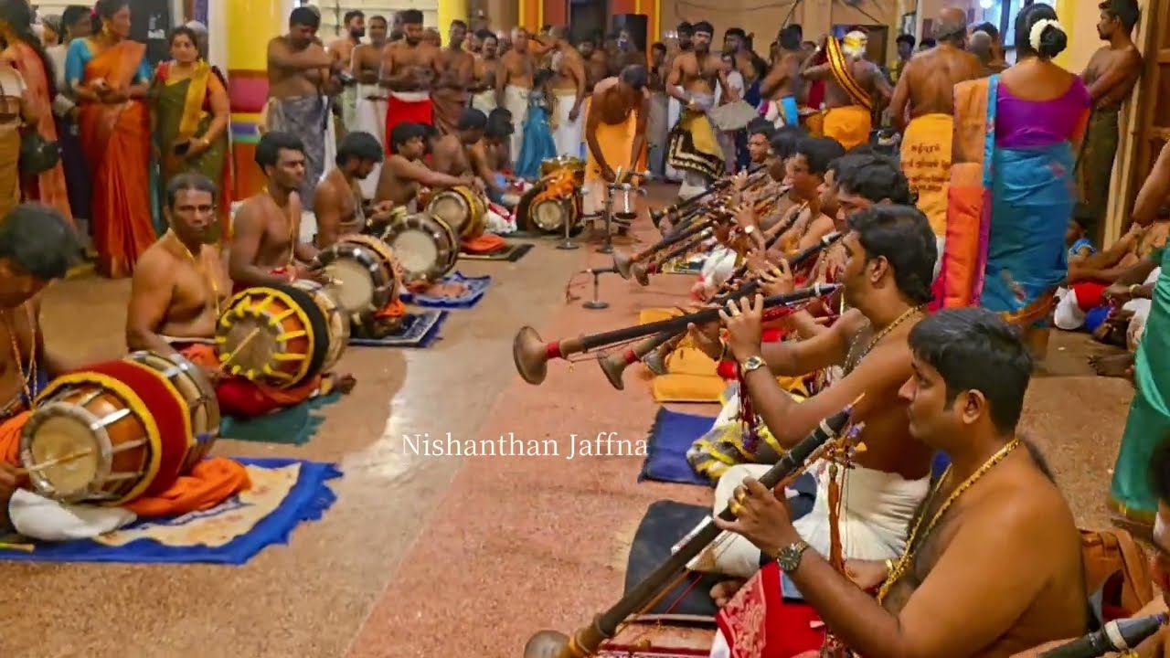🔴யாழில் அதிரடி காட்டிய ஈழத்து நாதஸ்வர தவில் வித்துவான்கள்! இப்படி ஒரு நாதஸ்வர கச்சேரியா?
