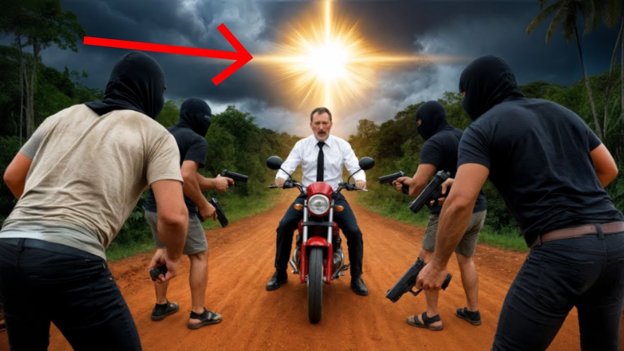✝️ Des bandits ont attaqué un pasteur à moto en route pour prêcher… puis arriva l’impensable