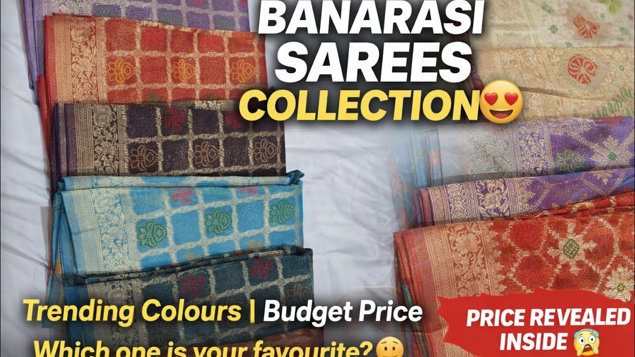 Pure Banarasi Sarees at Offer Price 😍 | Flat 70% Discount | Latest Collection