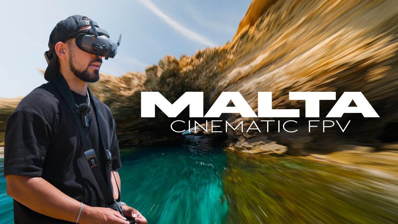 BTS: Flying the Coast of Malta with FPV + Unexpected Fail