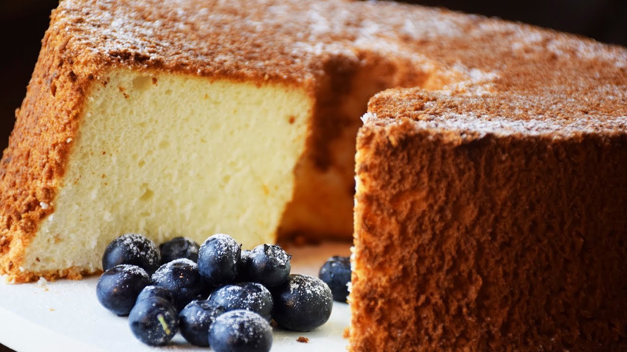 BOLO ANGEL FOOD CAKE | BOLOS BAFÔNICOS