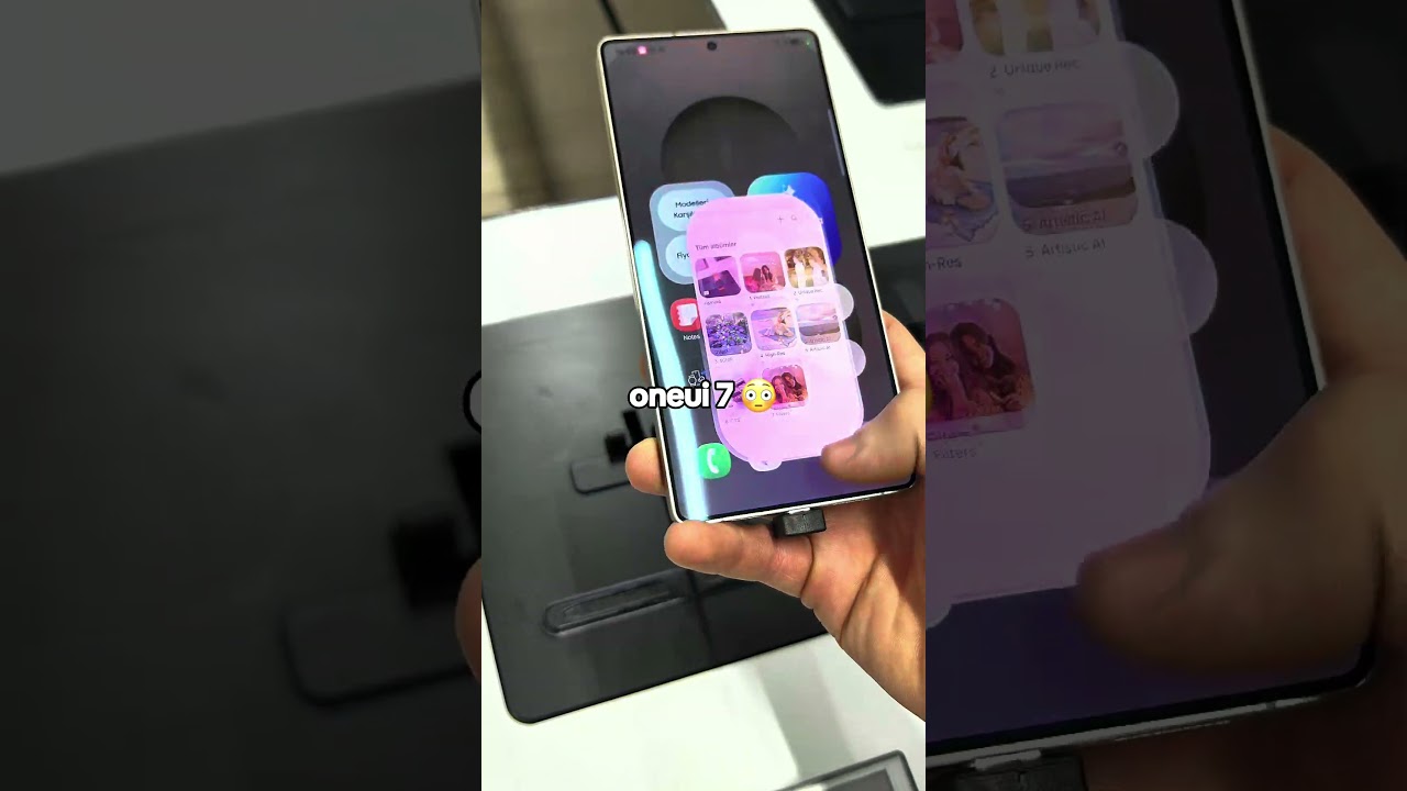 ColorOS 15 Animations ☠️💀😳 #oppo #oppofindx7ultra #coloros15 #oneui7 #s25ultra #shorts