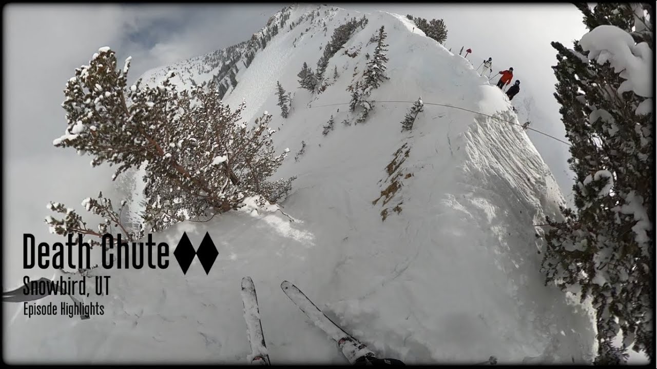 Death Chute (3/7/23) Gnarly Straightline in the Cirque at Snowbird | Episode Highlights