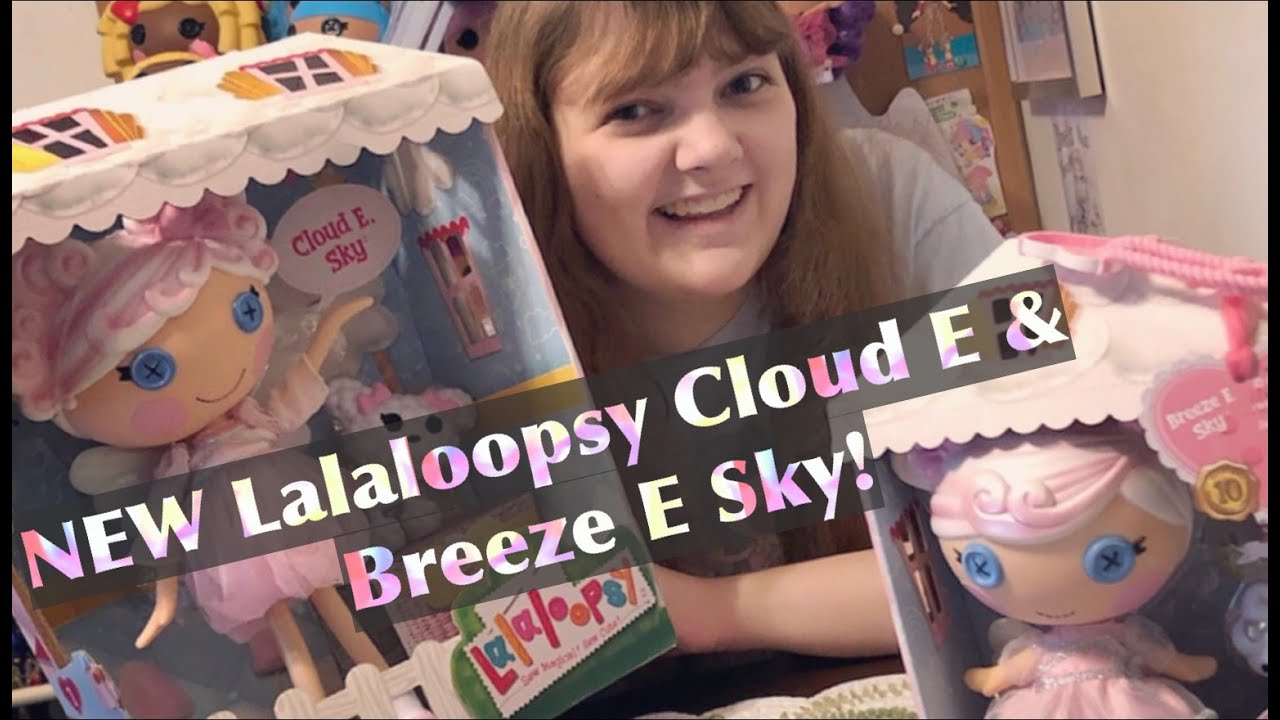 NEW 2021 Lalaloopsy 10th Anniversary Cloud E Sky and Littles Breeze E Sky - Unboxing & Review