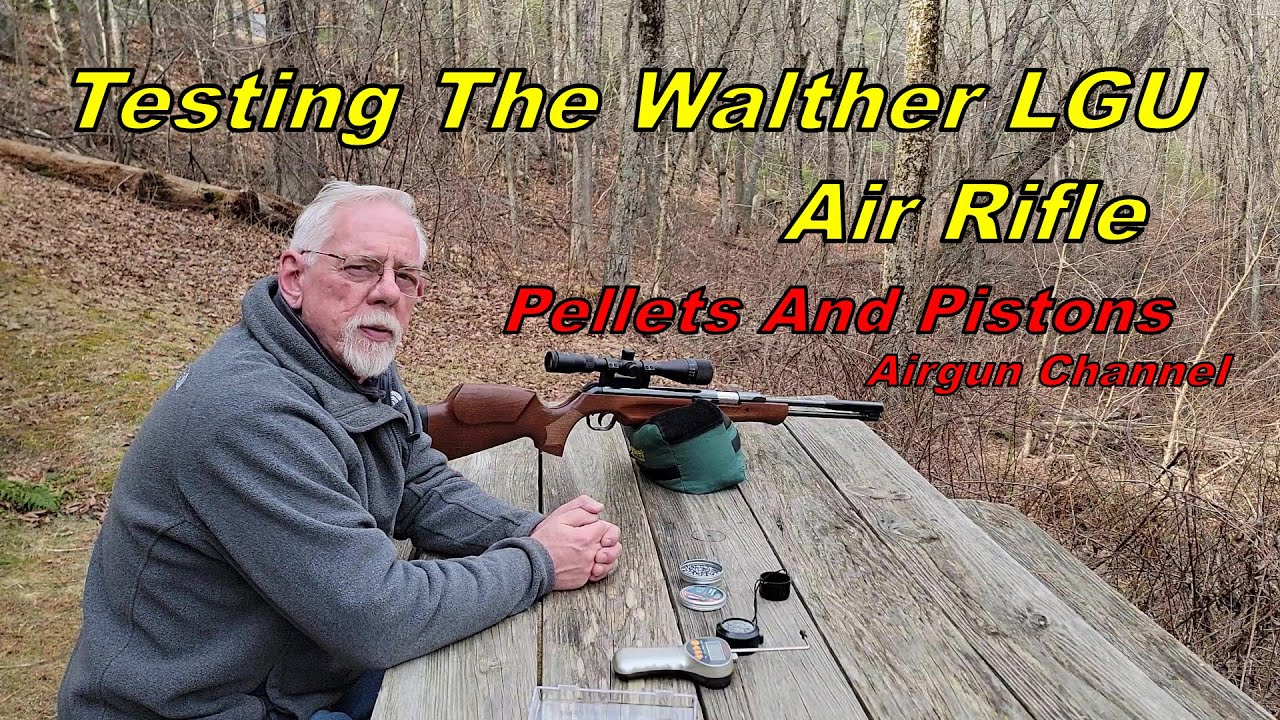 Walther LGU Air Rifle BenchTest