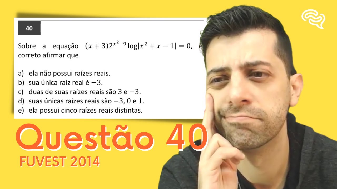 FUVEST 2014 - Q40 - Sobre a equação (x+3) 2